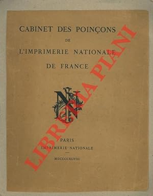 Cabinet des Poinçons de l?Imprimerie Nationale de France.