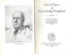 Image du vendeur pour Selected Papers of Ernst George Pringshei. mis en vente par Libreria Piani