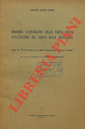 Memoria illustrativa della carta della utilizzazione del suolo della Basilicata (fogli 16, 17 e 1...