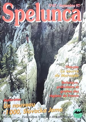 SPELUNCA Echos des profondeurs N° 67 Septembre 1997