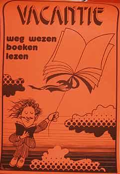 Immagine del venditore per Vacantie wegwezen boeken lezen. (Exhibition Poster). venduto da Wittenborn Art Books