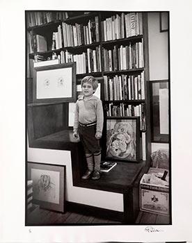 Portrait of Max Kitaj (born 1984) , son of the artists R.B. Kitaj (1932-2007) and Sandra Fisher (...