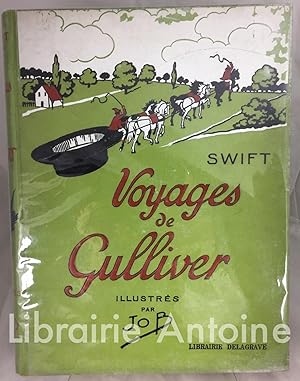 Image du vendeur pour Voyages de Gulliver illustrs par Job. mis en vente par Librairie Antoine