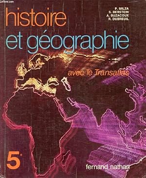 Bild des Verkufers fr HISTOIRE ET GEOGRAPHIE, 5e zum Verkauf von Le-Livre