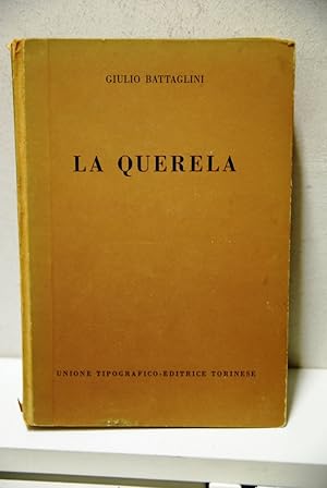 Seller image for La Querela for sale by STUDIO PRESTIFILIPPO NUNZINA MARIA PIA