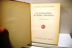 Seller image for La Letteratura di Roma Imperiale for sale by STUDIO PRESTIFILIPPO NUNZINA MARIA PIA