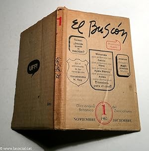 Immagine del venditore per El Buscon. Dnde qued la nacin?. Amnista para el cine!. Qu hacer frente al Cuervo?. En los contornos del abismo. Los orgenes del PCM. Christine Buci-Glucksmann: La poltica destruye los cuerpos. venduto da La Social. Galera y Libros