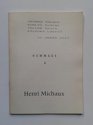 Hommage à Henri MICHAUX