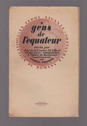 Seller image for Gens l'Equateur, for sale by L'Odeur du Book