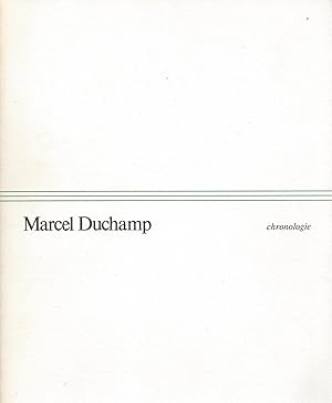 Seller image for Marcel Duchamp: I. Chronologie - II. Catalogue - III. Abcdaire approche critique - IV. Victor / Marcel Duchamp&#8206; - Complet 4 Volumes for sale by ART...on paper - 20th Century Art Books