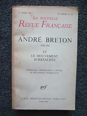 ANDRE BRETON 1896-1966 ET LE MOUVEMENT SURREALISTE