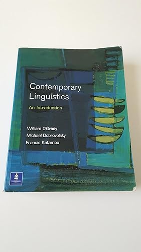 Imagen del vendedor de Contemporary Linguistics: An Introduction (Learning About Language) a la venta por The Swift Bookstore
