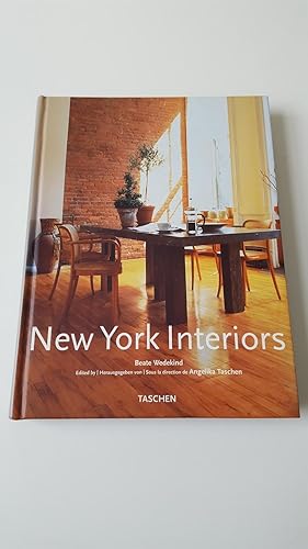 Imagen del vendedor de New York Interiors a la venta por The Swift Bookstore