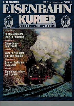 Image du vendeur pour Eisenbahn Kurier 2/91. Nr. 221. Modell und Vorbild. mis en vente par Dobben-Antiquariat Dr. Volker Wendt