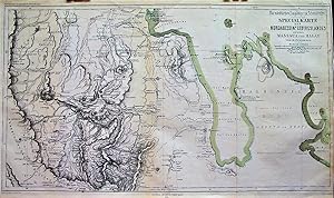 1867 Special Map of the Northern Entries to Abyssinia. The North Abyssinia Mountain Country betwe...