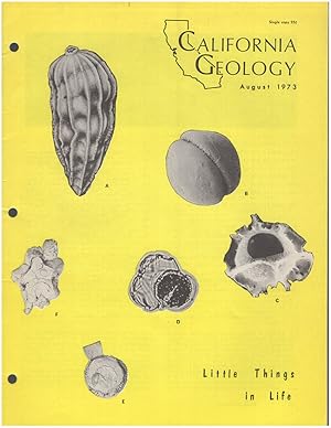 California Geology: Microfossils, Earthquakes, Ice Age Pigs ? (Vol.26, No.8. August 1973)