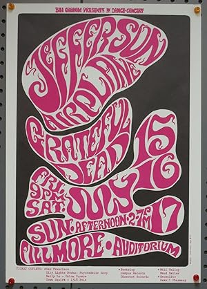 Jefferson Airplane / Grateful Dead (BG-17-RP-3)