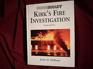 Image du vendeur pour Kirk's Fire Investigation. Fourth edition. mis en vente par BookMine