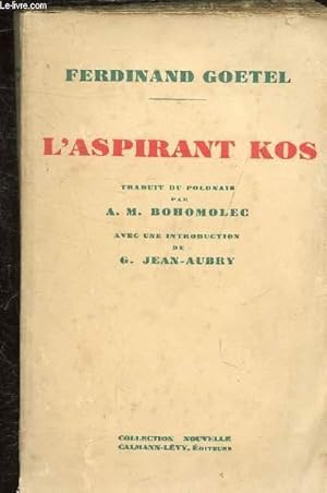 Seller image for L'ASPIRANT KOS - for sale by Le-Livre