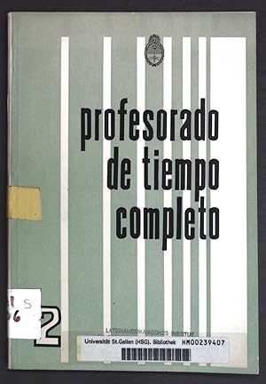 Seller image for Profesorado de tiempo completo; for sale by books4less (Versandantiquariat Petra Gros GmbH & Co. KG)