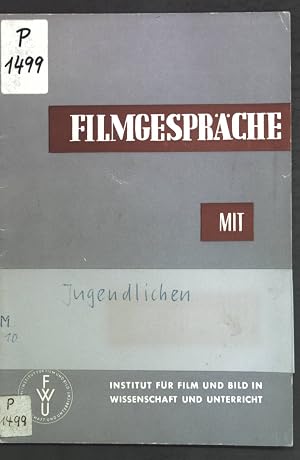 Immagine del venditore per Filmgespr�che mit Jugendlichen: Beitr�ge zur Methodik und Praxis der Jgendfilmarbeit; venduto da books4less (Versandantiquariat Petra Gros GmbH & Co. KG)