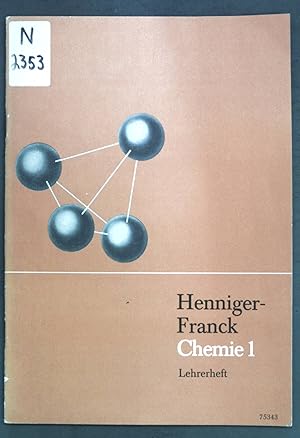 Bild des Verkufers fr Chemie 1; Lehrerheft. 2. Aufl. zum Verkauf von books4less (Versandantiquariat Petra Gros GmbH & Co. KG)