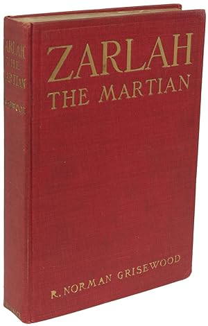 Image du vendeur pour ZARLAH THE MARTIAN mis en vente par John W. Knott, Jr, Bookseller, ABAA/ILAB