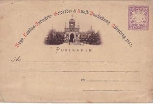 Bayr. Landes-Industrie-Gewerbe- & Kunst-Ausstellung in Nürnberg 1882. Mit kleiner Ansicht des Hau...