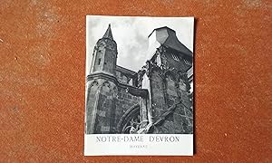 Notre-Dame Dame d'Evron - Mayenne. Notes historiques