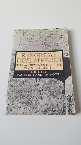 Immagine del venditore per Res Gestae Divi Augusti: The Achievements of the Divine Augustus venduto da The Swift Bookstore