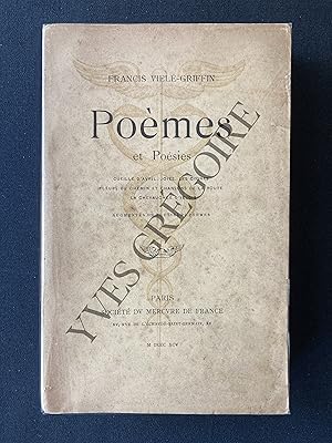 POEMES ET POESIES Augmentés de plusieurs poèmes