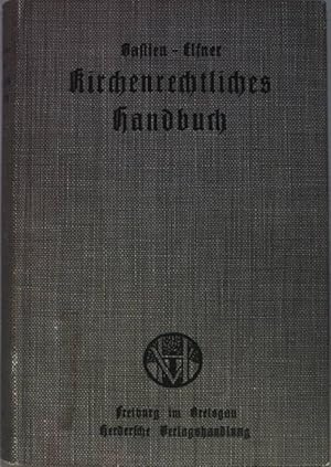 Bild des Verkufers fr Kirchenrechtliches Handbuch fr die religisen Genossenschaften mit einfachen Gelbden. zum Verkauf von books4less (Versandantiquariat Petra Gros GmbH & Co. KG)