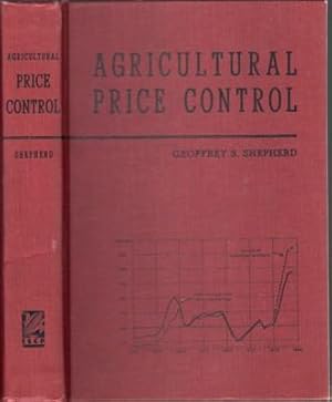 Imagen del vendedor de Agricultural Price Control a la venta por Reflection Publications