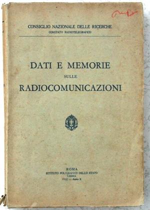 dati e memorie sulle radiocomunicazioni