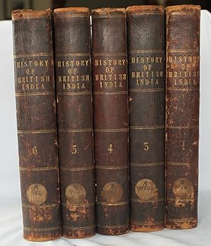 The History of British India : Six volume set missing volume Two
