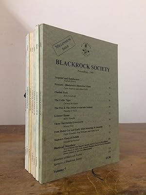 Seller image for The Blackrock Society Proceedings - 1992 - 1999 - First 7 vols for sale by Temple Bar Bookshop