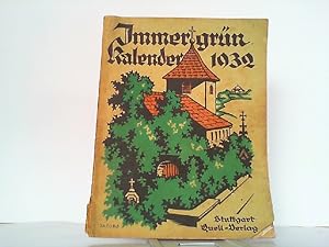 Immergrün-Kalender für das evangelische Volk in Stadt und Land 1932.