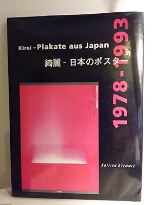 Bild des Verkufers fr Kirei-Plakate aus Japan. 1978-1993. Zweisprachig u. Japanisch. zum Verkauf von Kepler-Buchversand Huong Bach
