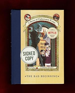 The Bad Beginning (A Series of Unfortunate Events #1), by Lemony Snicket. Issued Author-Signed by...