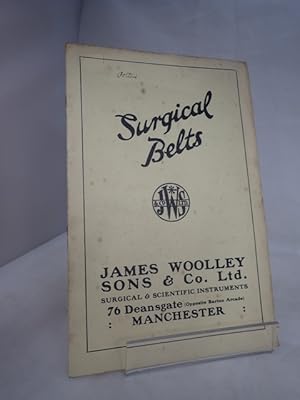 Immagine del venditore per Surgical Belts Catalogue venduto da YattonBookShop PBFA