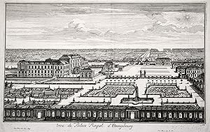 Bild des Verkufers fr Teilansicht, Schlo, "Vue du Palais Royal d' Orangebourg". zum Verkauf von Antiquariat Clemens Paulusch GmbH