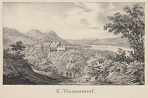 Bild des Verkufers fr Ansicht der Commende "C. Ramersdorf". zum Verkauf von Antiquariat Clemens Paulusch GmbH