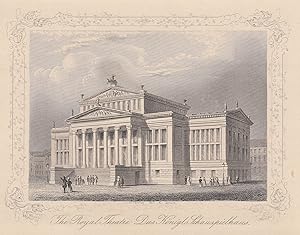 Bild des Verkufers fr The Royal Theatre. Das knigl. Schauspielhaus. zum Verkauf von Antiquariat Clemens Paulusch GmbH