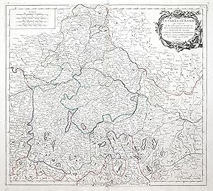 Bild des Verkufers fr Kupferstich- Karte, n. Robert b. Santini/Remondini, "Le Cercle de Baviere, qui comprend le haut Palatinat, . et la Prevote de Berchtolsgaden". zum Verkauf von Antiquariat Clemens Paulusch GmbH