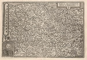 Bild des Verkufers fr Kupferstich- Karte, v. Quad bei Bussemacher, "Marca Brandenbvrgensis & Pomerania". zum Verkauf von Antiquariat Clemens Paulusch GmbH