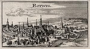 Bild des Verkufers fr Gesamtansicht, "Rotwyl". zum Verkauf von Antiquariat Clemens Paulusch GmbH