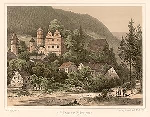 Bild des Verkufers fr Blick auf das Kloster, "Kloster Hirsau". zum Verkauf von Antiquariat Clemens Paulusch GmbH