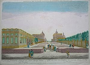 Bild des Verkufers fr Neues Palais und die Communs, "Prospect der sammtlichen Gebude des neuen Knigl. Palais bey Potsdam. Vue des tous .". zum Verkauf von Antiquariat Clemens Paulusch GmbH