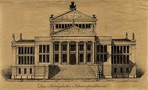 Bild des Verkufers fr Das Knigliche Schauspielhaus. zum Verkauf von Antiquariat Clemens Paulusch GmbH