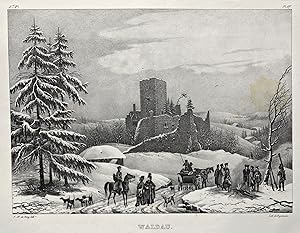 Bild des Verkufers fr Ruine, "Waldau". zum Verkauf von Antiquariat Clemens Paulusch GmbH